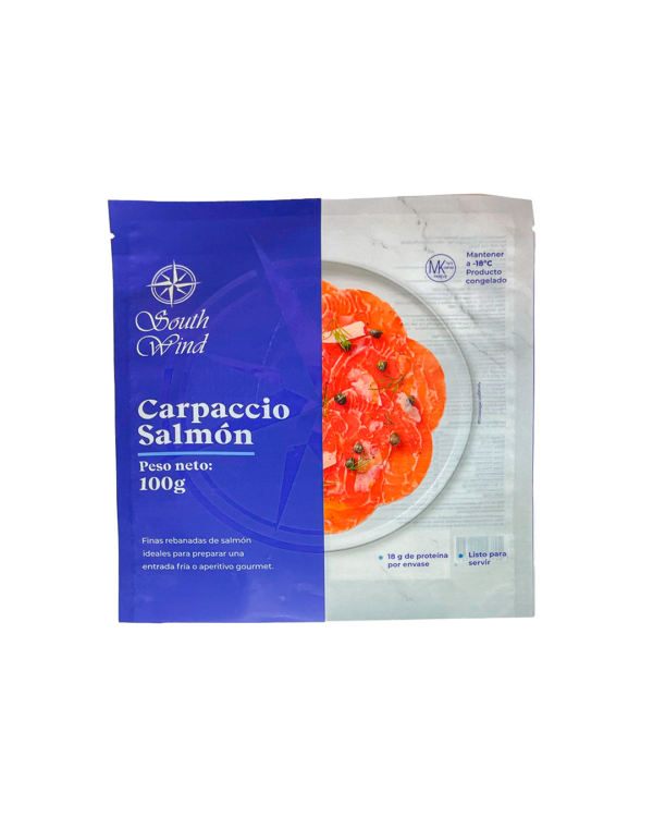 Carpaccio de salmón