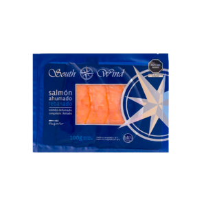 Salmón ahumado rebanado