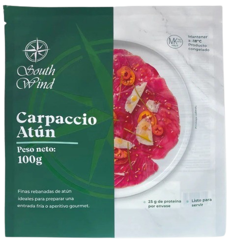 Carpaccio atún